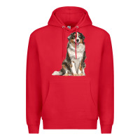 Red Australian shepherd Premium Hoodie - RanaPortraitStore