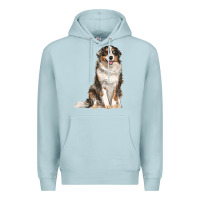 Blue Mist Australian shepherd Premium Hoodie - RanaPortraitStore