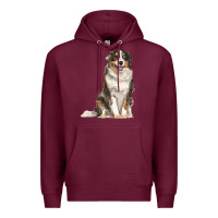 Burgundy Australian shepherd Premium Hoodie - RanaPortraitStore
