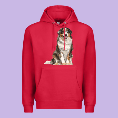 Australian Shepherd Premium Hoodie Designed By Ranaportraitstore