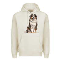 Oatmeal Heather Australian shepherd Premium Hoodie - RanaPortraitStore