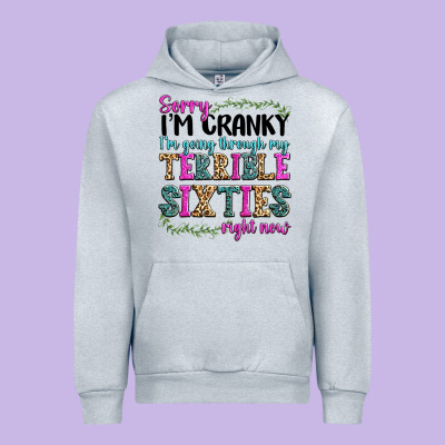 Urban Hoodie sorry i’m cranky i’m going through my terrible