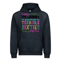 Navy sorry i’m cranky i’m going through my terrible Urban Hoodie - texasbilliewilder