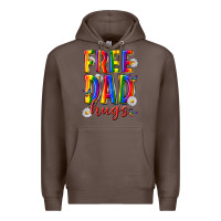 Coffee free dad hugs Premium Hoodie - texasbilliewilder