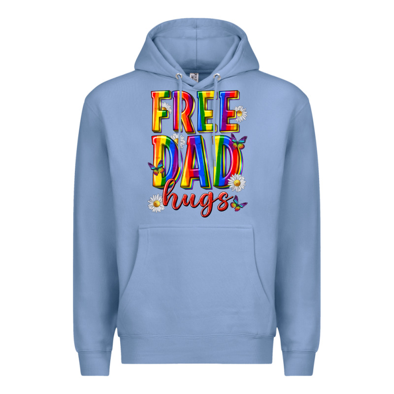 Free Dad Hugs Premium Hoodie by texasbilliewilder | Teevron