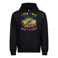 Black mardi gras king cake calories don't count Urban Hoodie - RanaPortraitStore