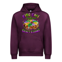 Mauve Wine mardi gras king cake calories don't count Urban Hoodie - RanaPortraitStore