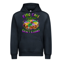 Navy mardi gras king cake calories don't count Urban Hoodie - RanaPortraitStore