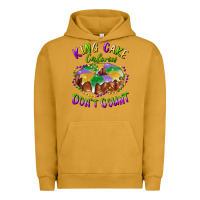 Mardi Gras King Cake Calories Don't Count Urban Hoodie | Teevron