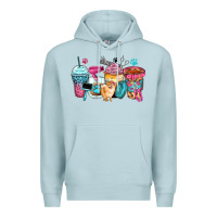 Blue Mist pet groomer coffee cups Premium Hoodie - Zillion Design Studio