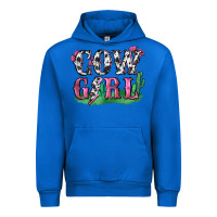 Cobalt cowgirl lightning bolt Urban Hoodie - Zillion Design Studio