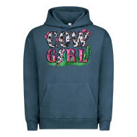 Pigment Midnight Navy cowgirl lightning bolt Urban Hoodie - Zillion Design Studio