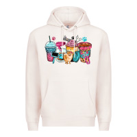 Pale Pink pet groomer coffee cups Premium Hoodie - Zillion Design Studio