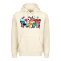 Sandshell pet groomer coffee cups Premium Hoodie - Zillion Design Studio