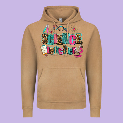 Science Teacher Vintage Hoodie Designed By Adodesignshop
