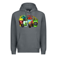 Rock monster truck coffee cups Premium Hoodie - Zillion Design Studio