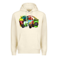 Sandshell monster truck coffee cups Premium Hoodie - Zillion Design Studio