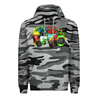 Slate Camo monster truck coffee cups Premium Hoodie - Zillion Design Studio
