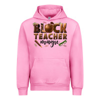 Fuchsia Pink black teacher magic melanin male teacher Urban Hoodie - texasbilliewilder
