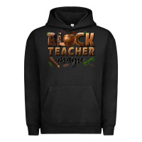 Pigment Black black teacher magic melanin male teacher Urban Hoodie - texasbilliewilder