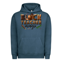 Pigment Midnight Navy black teacher magic melanin male teacher Urban Hoodie - texasbilliewilder