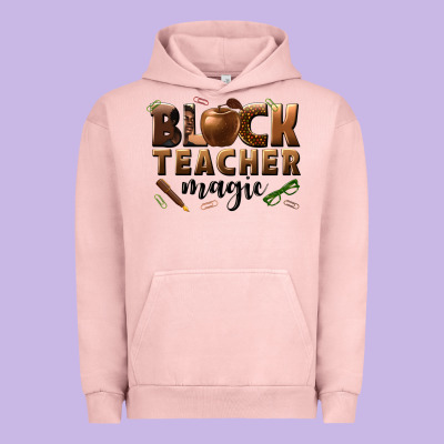 Urban Hoodie black teacher magic melanin male teacher