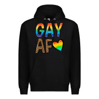 Black gay af Premium Hoodie - texasbilliewilder