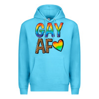Ocean Blue gay af Premium Hoodie - texasbilliewilder