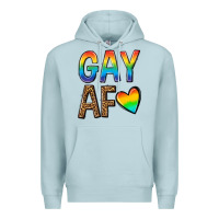 Blue Mist gay af Premium Hoodie - texasbilliewilder