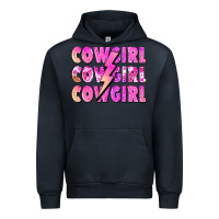 Navy cowgirl cowgirl lightning bolt Urban Hoodie - Zillion Design Studio