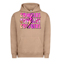 Pigment Burro cowgirl cowgirl lightning bolt Urban Hoodie - Zillion Design Studio