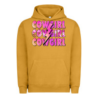 Pigment Peanut Butter cowgirl cowgirl lightning bolt Urban Hoodie - Zillion Design Studio
