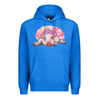 True Royal Balerina Baby Pig With Tutu Premium Hoodie - RanaPortraitStore