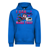 Cobalt i can totally make that Urban Hoodie - texasbilliewilder