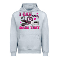 Heather Grey i can totally make that Urban Hoodie - texasbilliewilder