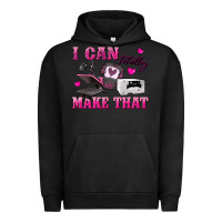 Pigment Black i can totally make that Urban Hoodie - texasbilliewilder