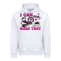 White i can totally make that Urban Hoodie - texasbilliewilder