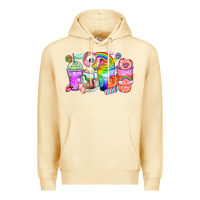 Pina Colada unicorn coffee cups Premium Hoodie - Zillion Design Studio
