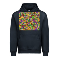 Navy Mardi gras king cake Urban Hoodie - RanaPortraitStore
