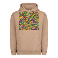 Pigment Burro Mardi gras king cake Urban Hoodie - RanaPortraitStore