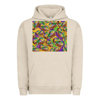 Pigment French Oak Mardi gras king cake Urban Hoodie - RanaPortraitStore