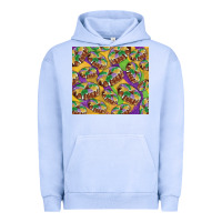 Pigment Grape Ice Mardi gras king cake Urban Hoodie - RanaPortraitStore