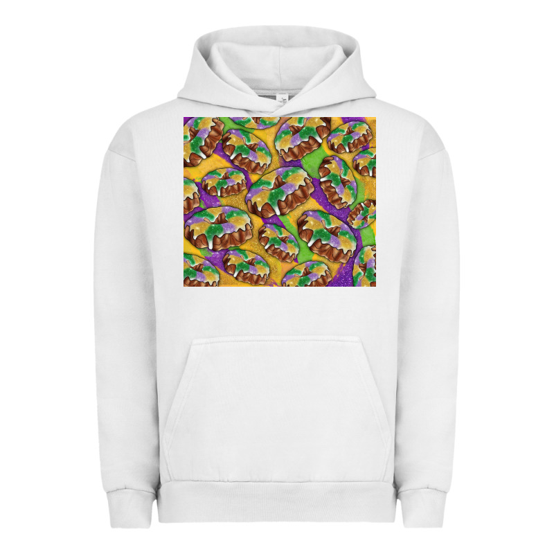 Mardi Gras King Cake Urban Hoodie by RanaPortraitStore | Teevron