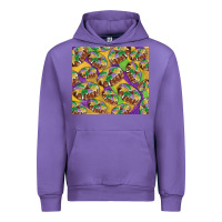 Tulip Mardi gras king cake Urban Hoodie - RanaPortraitStore