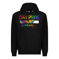 Black gay pride loading lgbtq Premium Hoodie - texasbilliewilder