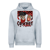 Heather Grey cowboy killer Urban Hoodie - Zillion Design Studio