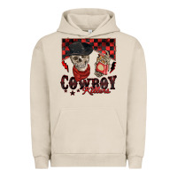 Pigment French Oak cowboy killer Urban Hoodie - Zillion Design Studio
