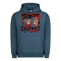 Pigment Midnight Navy cowboy killer Urban Hoodie - Zillion Design Studio