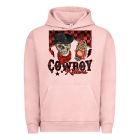 Pigment Salmon cowboy killer Urban Hoodie - Zillion Design Studio