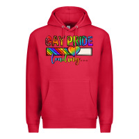 Cardinal gay pride loading lgbtq Premium Hoodie - texasbilliewilder